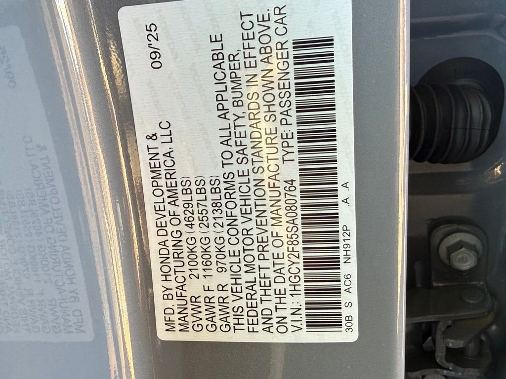 Certified 2025 Honda Accord Touring image 28