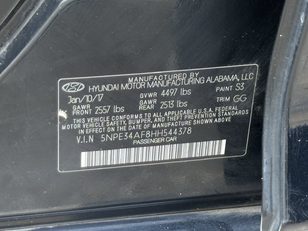 Used 2017 Hyundai Sonata Limited w/ Ultimate Package 04 FWD image 30