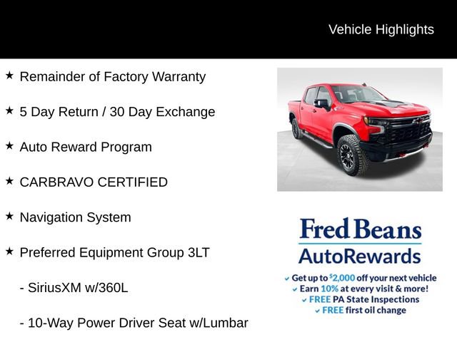 Certified 2024 Chevrolet Silverado 1500 ZR2 w/ Technology Package image 4