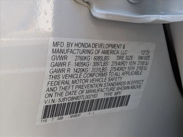 New 2026 Acura MDX Type S image 20