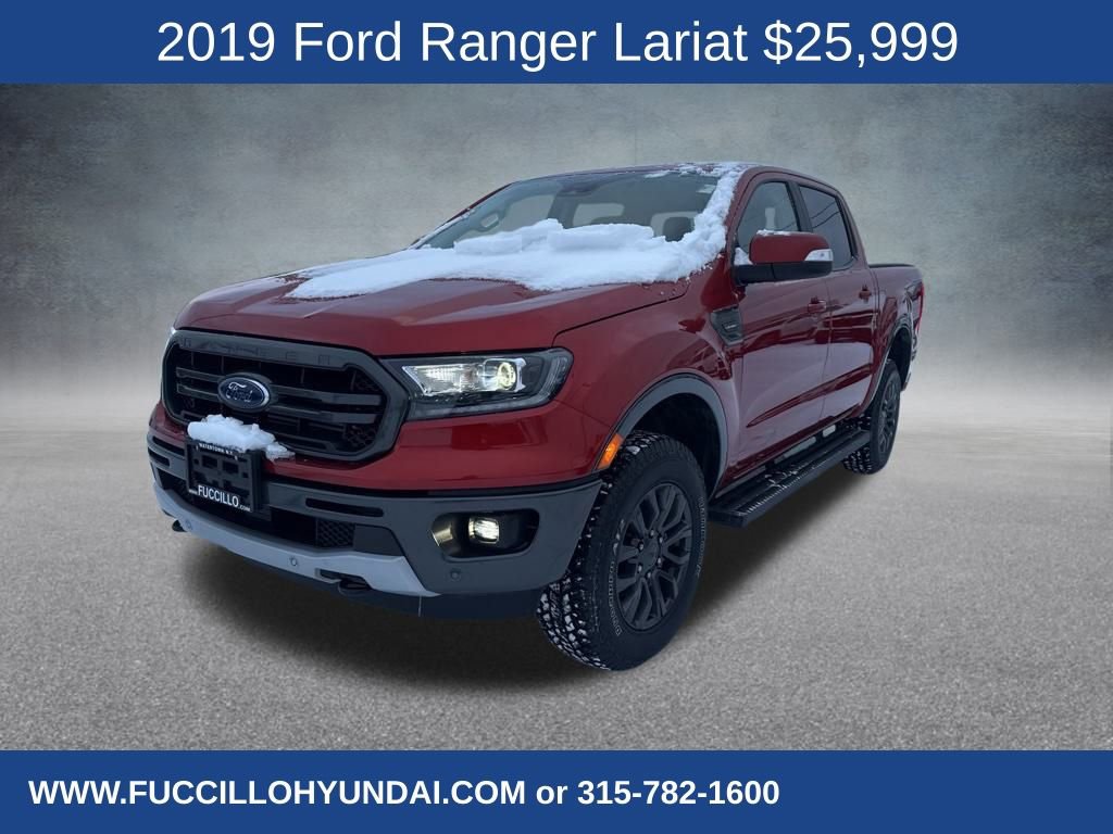 Used 2019 Ford Ranger Lariat w/ Equipment Group 501A Mid image 1