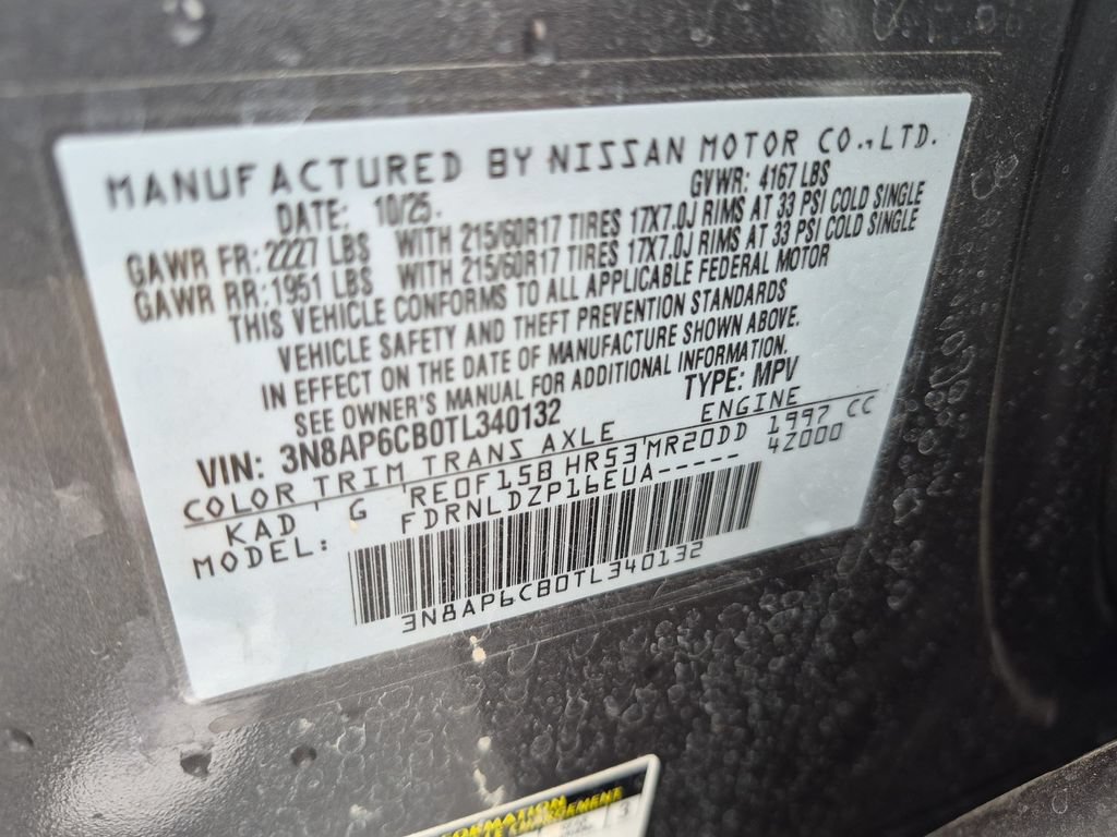 Used 2026 Nissan Kicks SV AWD/4WD image 32