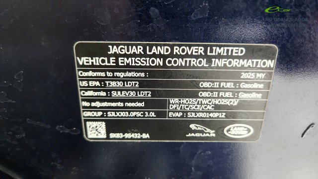 Used 2025 Jaguar F-PACE R-Dynamic S AWD/4WD image 85
