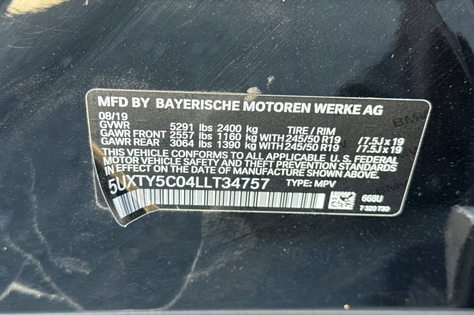 Used 2020 BMW X3 xDrive30i image 18