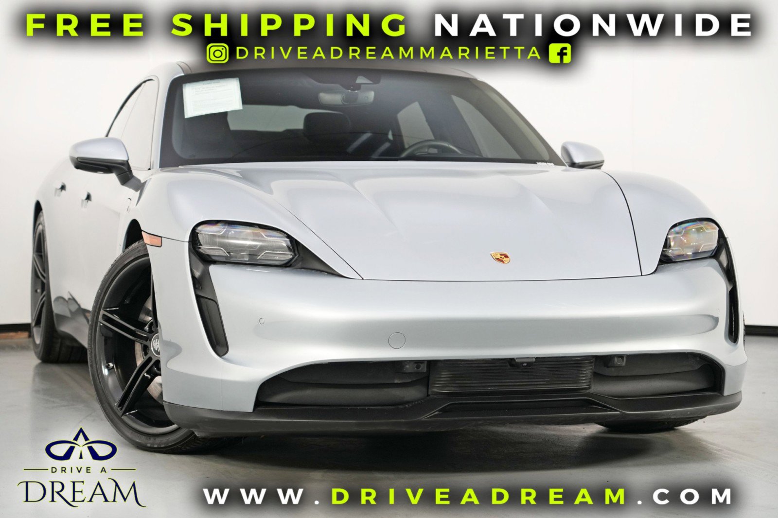 Used 2020 Porsche Taycan 4S w/ Premium Package AWD/4WD image 2