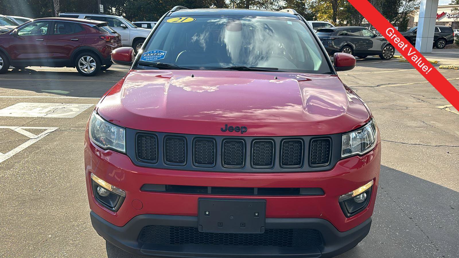 Used 2021 Jeep Compass Altitude w/ Sun and Sound Group image 2
