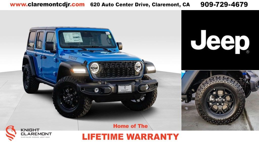 New 2025 Jeep Wrangler Willys
