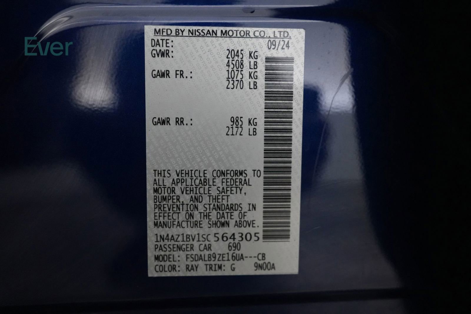 Used 2025 Nissan Leaf S FWD image 27