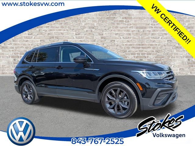 Certified 2023 Volkswagen Tiguan SE w/ Panoramic Sunroof Package FWD image 1