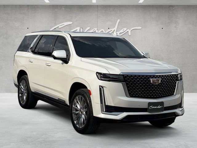 Used 2021 Cadillac Escalade Premium Luxury w/ Driver Assist Tech Package RWD image 2