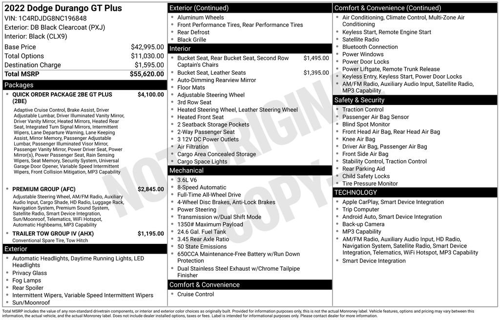 Used 2022 Dodge Durango GT image 21