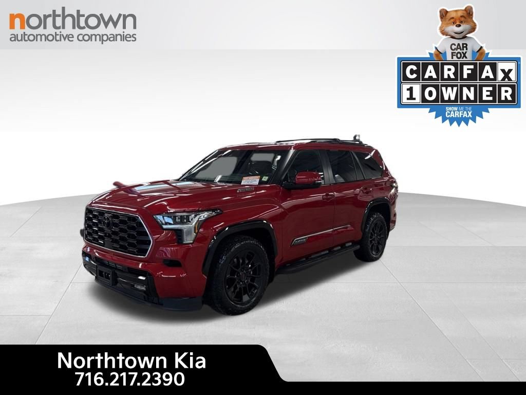 Used 2025 Toyota Sequoia Platinum w/ TRD Off-Road Package AWD/4WD video 1