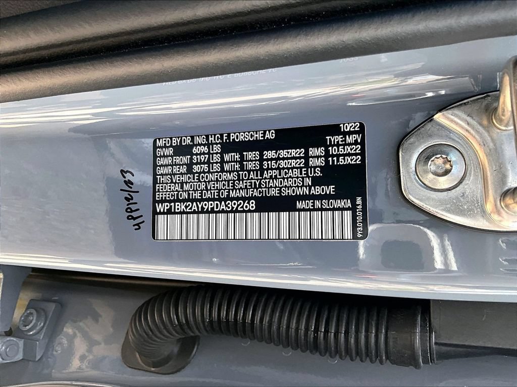 Certified 2023 Porsche Cayenne Turbo GT AWD/4WD image 26