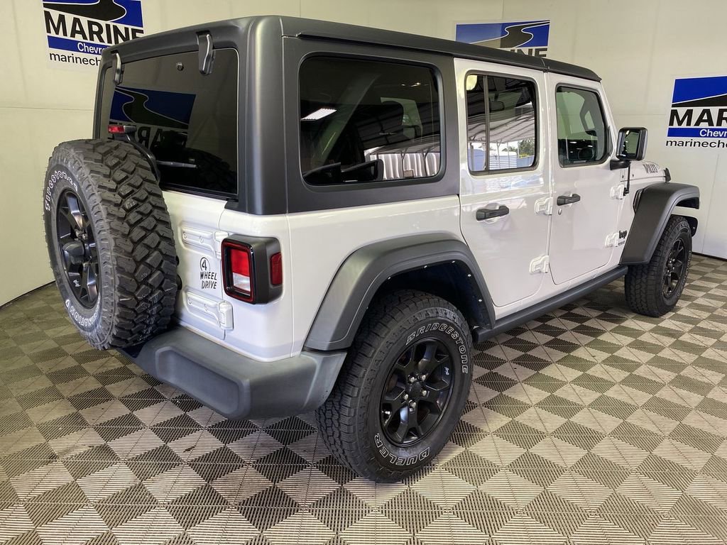 Used 2022 Jeep Wrangler Unlimited Sport AWD/4WD image 13