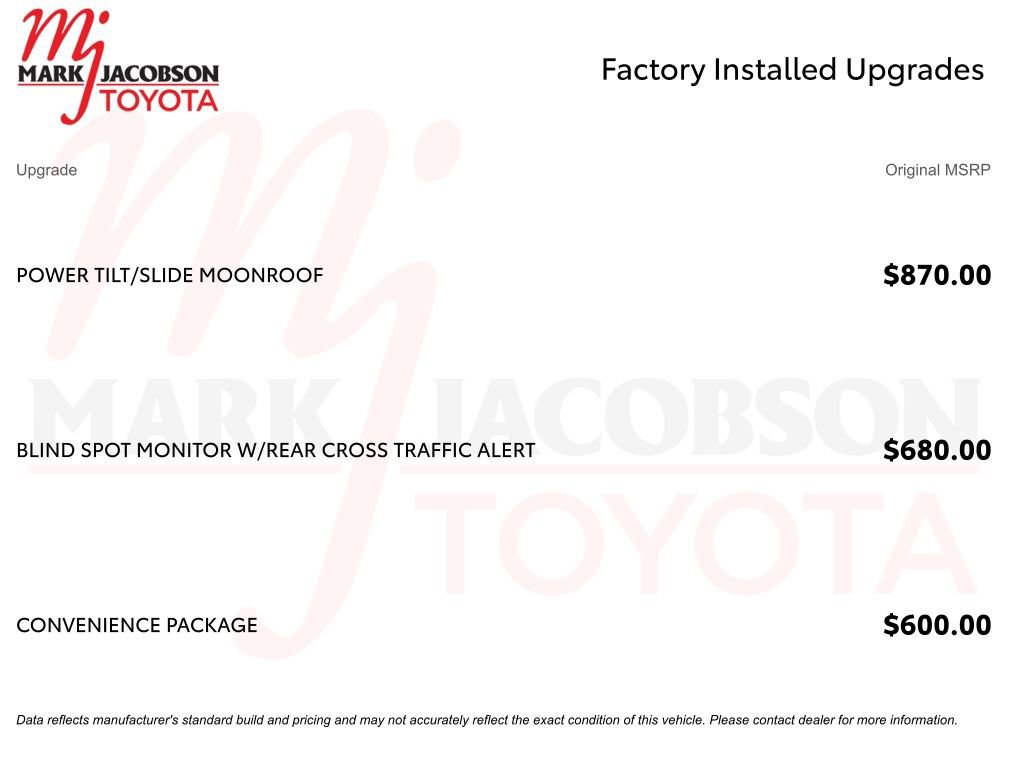 Used 2024 Toyota Camry LE w/ Convenience Package image 7