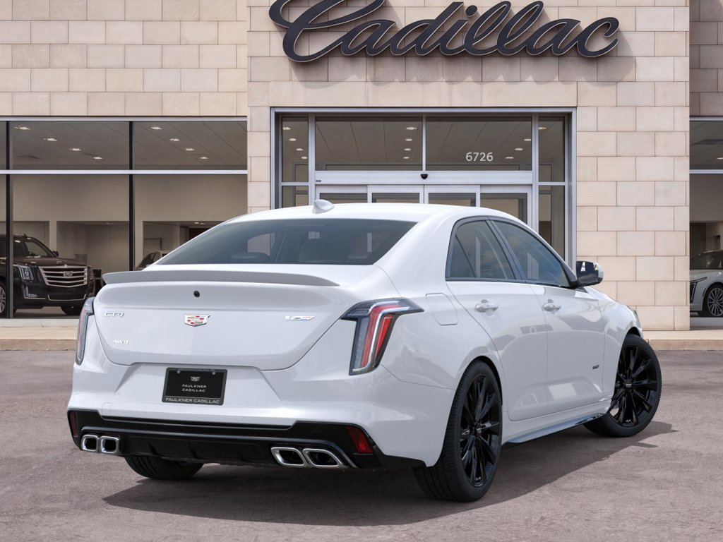 New 2026 Cadillac CT4 V w/ Navigation Package AWD/4WD image 4