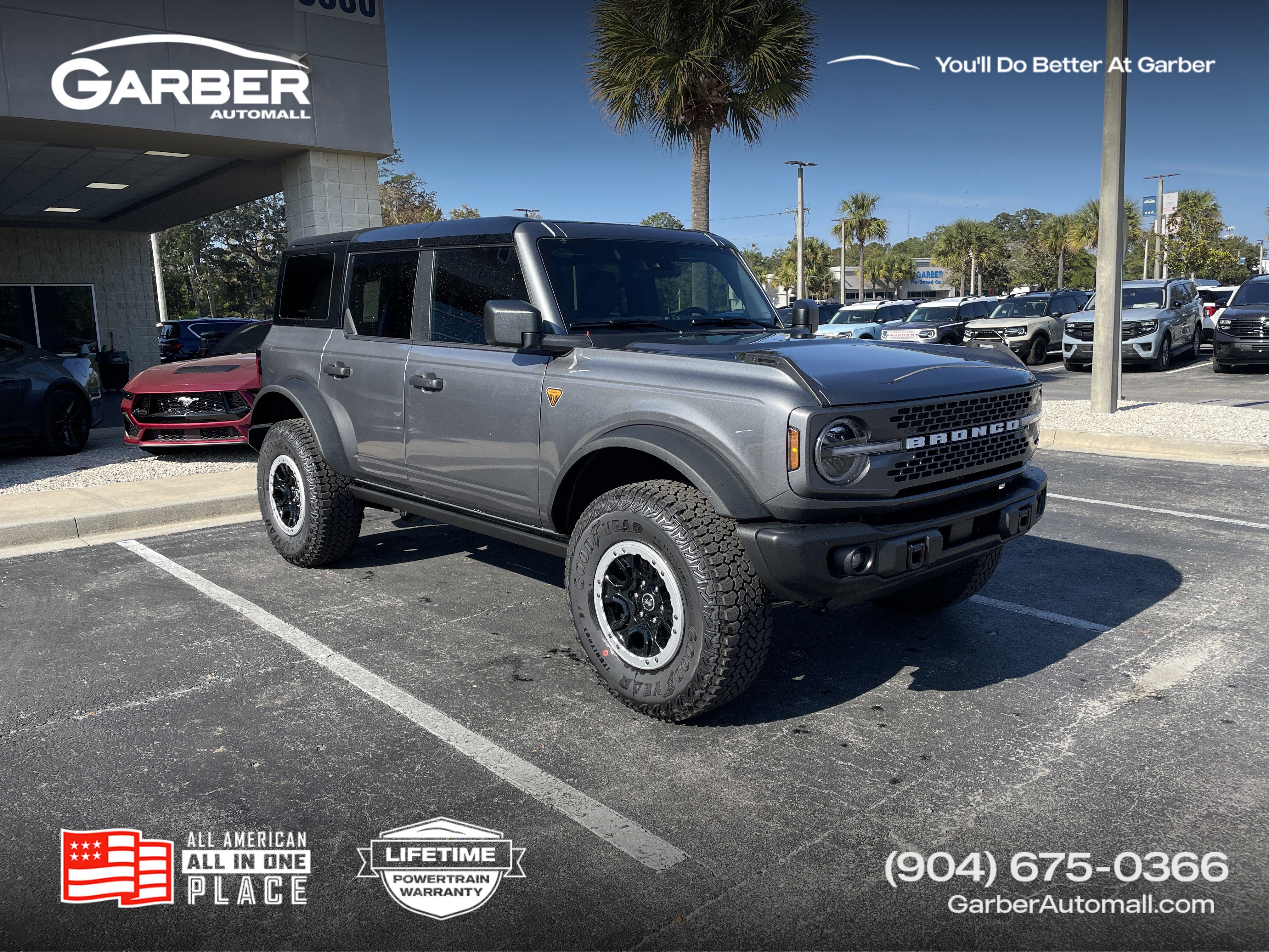 New 2025 Ford Bronco Badlands w/ Sasquatch Package