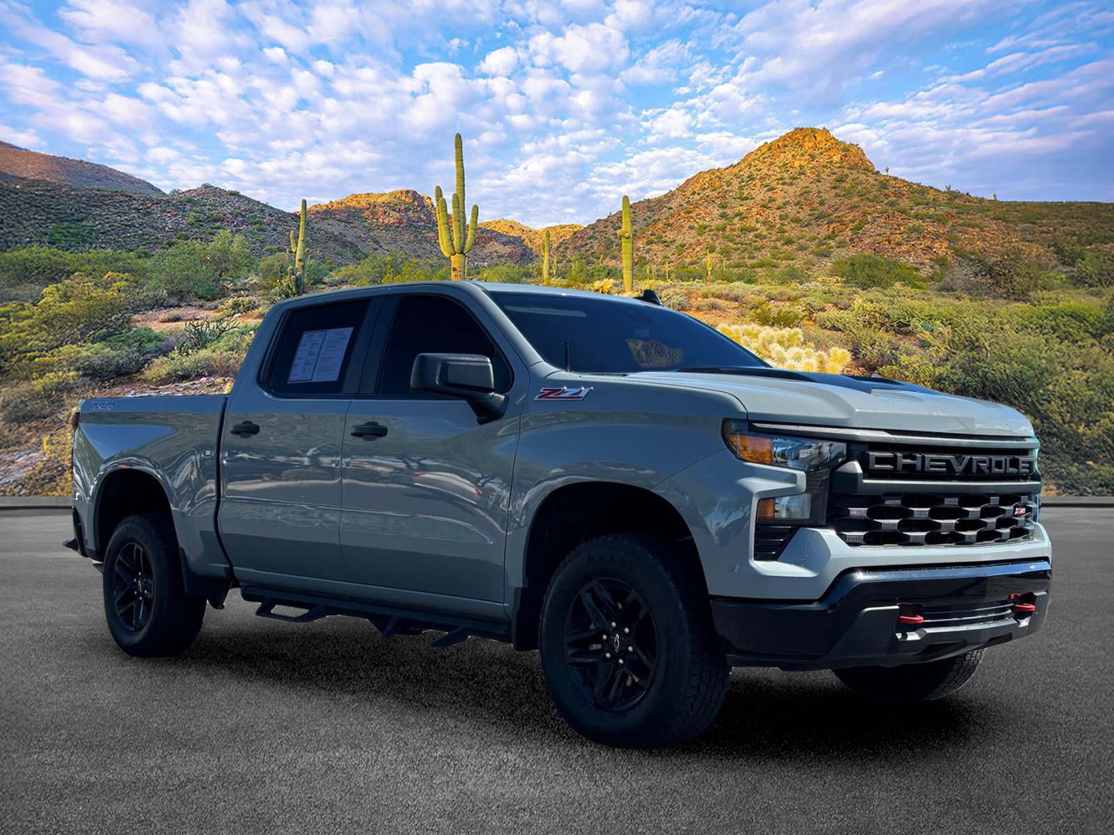 Used 2024 Chevrolet Silverado 1500 Custom Trail Boss AWD/4WD image 2