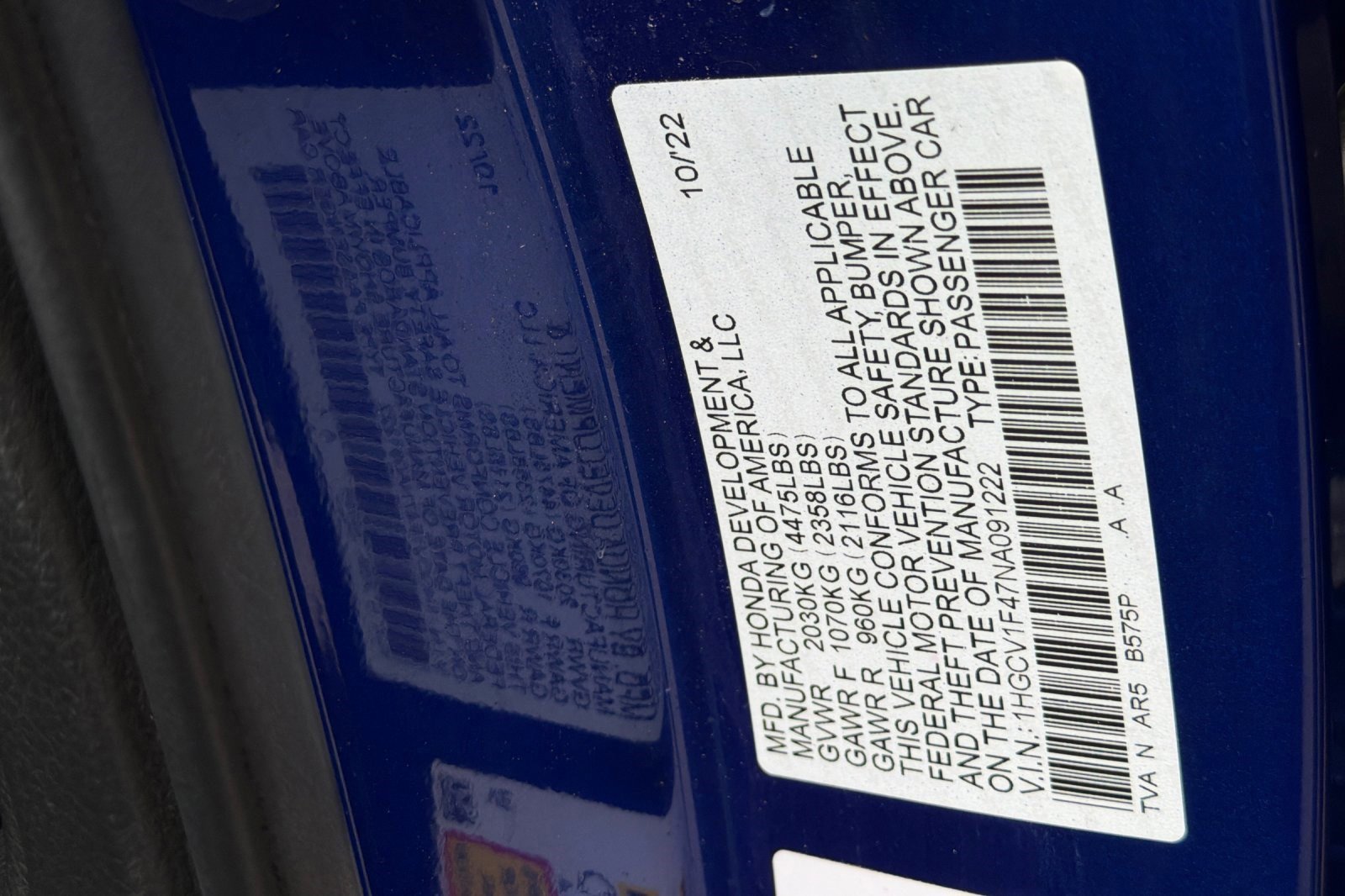 Certified 2022 Honda Accord Sport Special Edition image 21