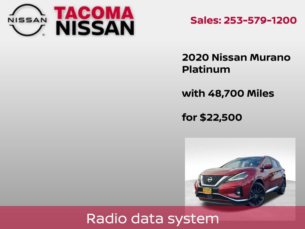Used 2020 Nissan Murano Platinum w/ Cargo Package image 22