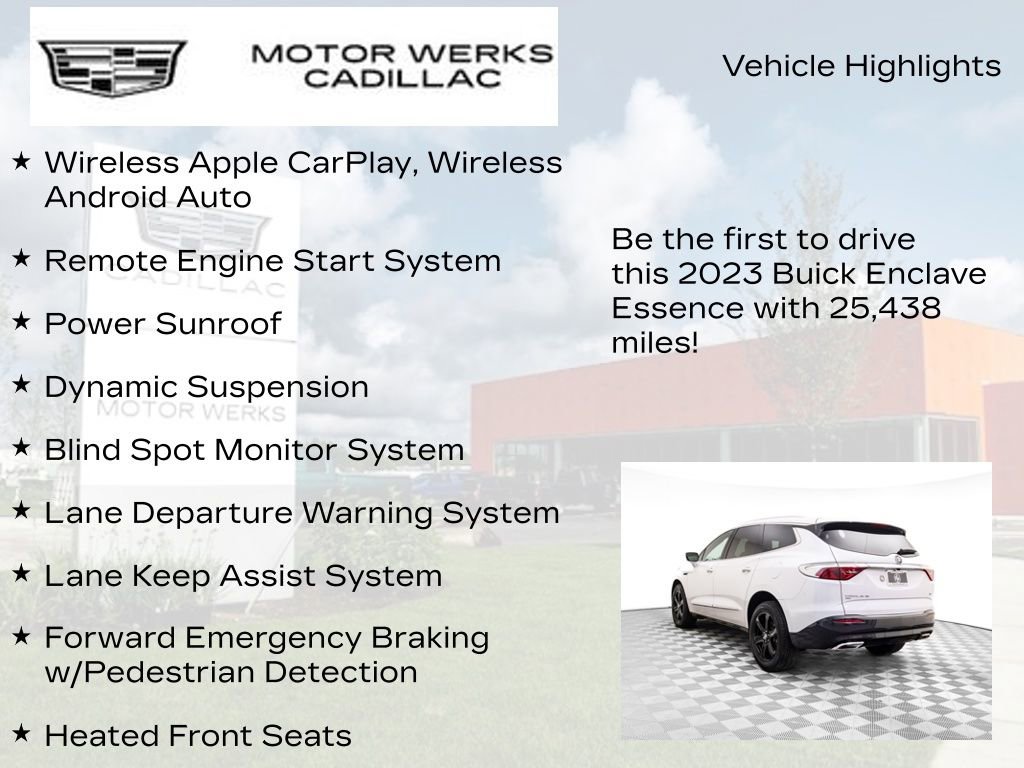 Used 2023 Buick Enclave Essence w/ Experience Buick Package image 14