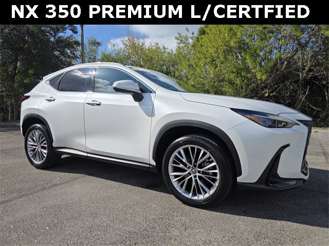 Used 2022 Lexus NX 350 AWD w/ Premium Package