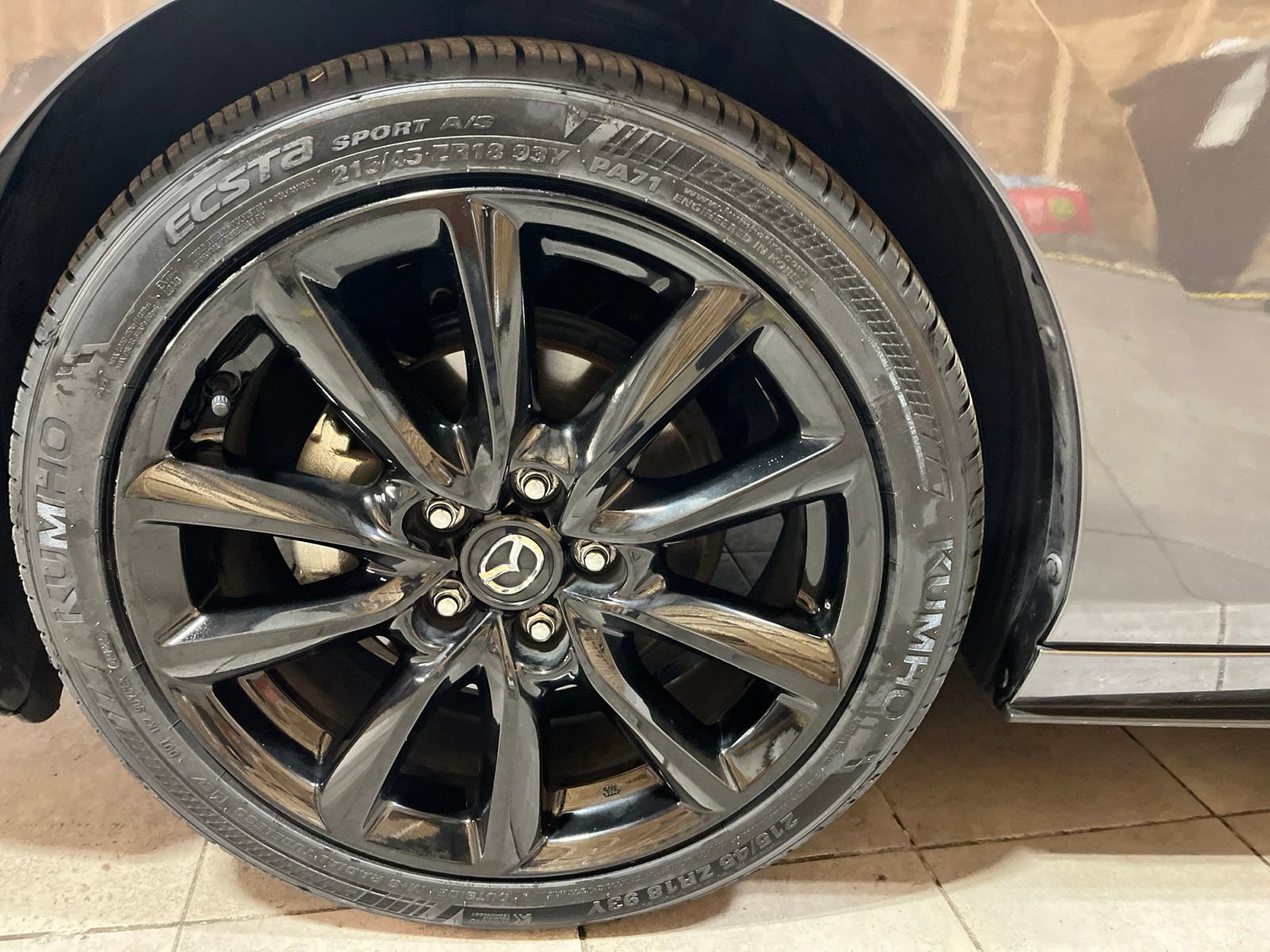 Certified 2024 MAZDA MAZDA3 s FWD image 9