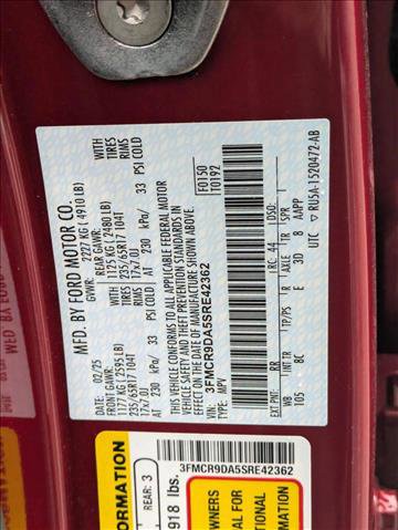 New 2025 Ford Bronco Sport Badlands w/ Sasquatch Badlands Package image 17