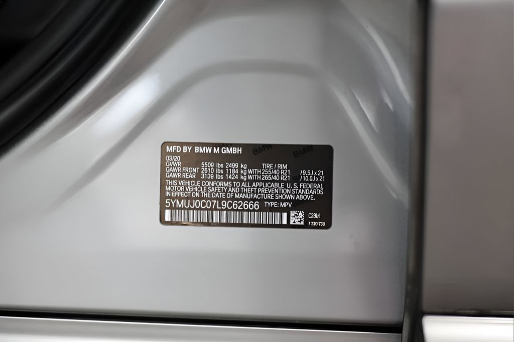 Used 2020 BMW X4 M w/ Executive Package image 79