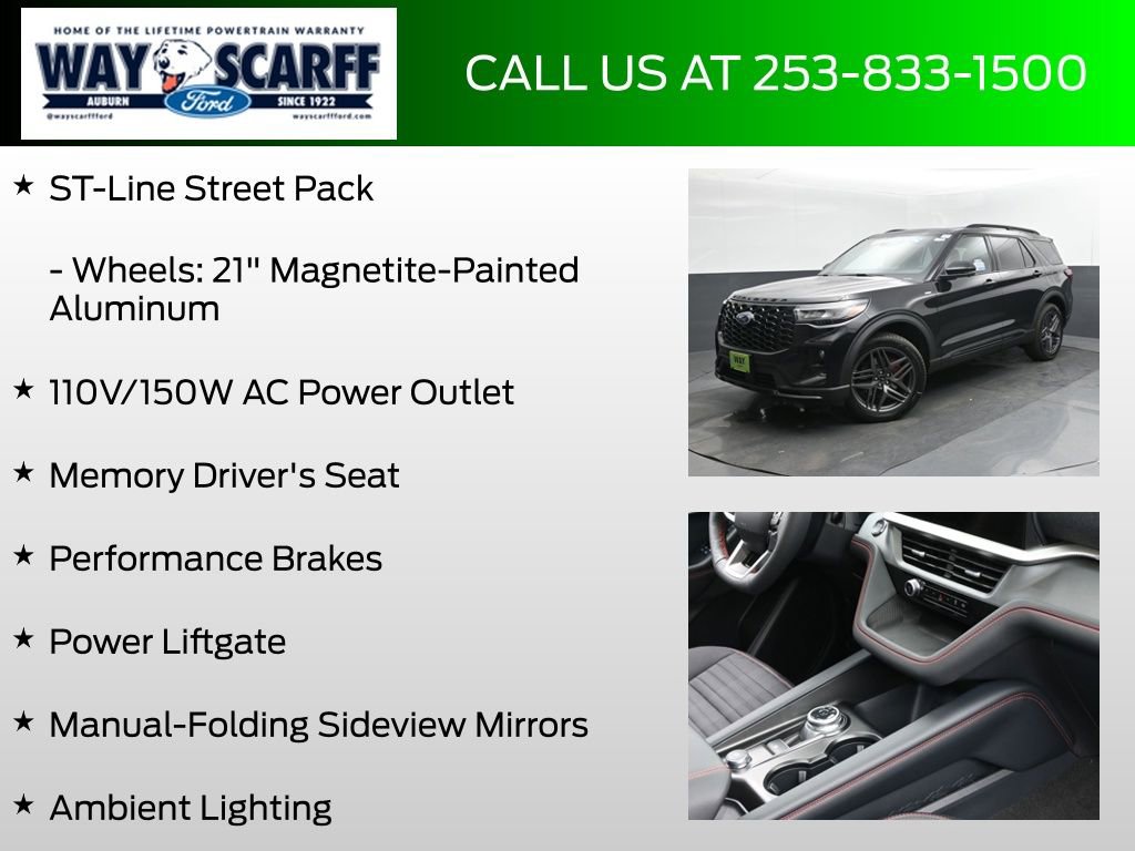 New 2026 Ford Explorer ST-Line w/ ST-Line Street Pack image 18