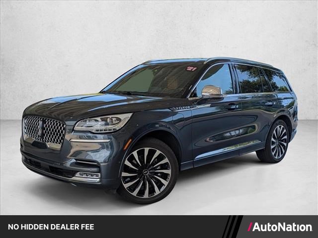 Used 2021 Lincoln Aviator Black Label Grand Touring w/ Class IV Trailer Tow Package AWD/4WD image 1