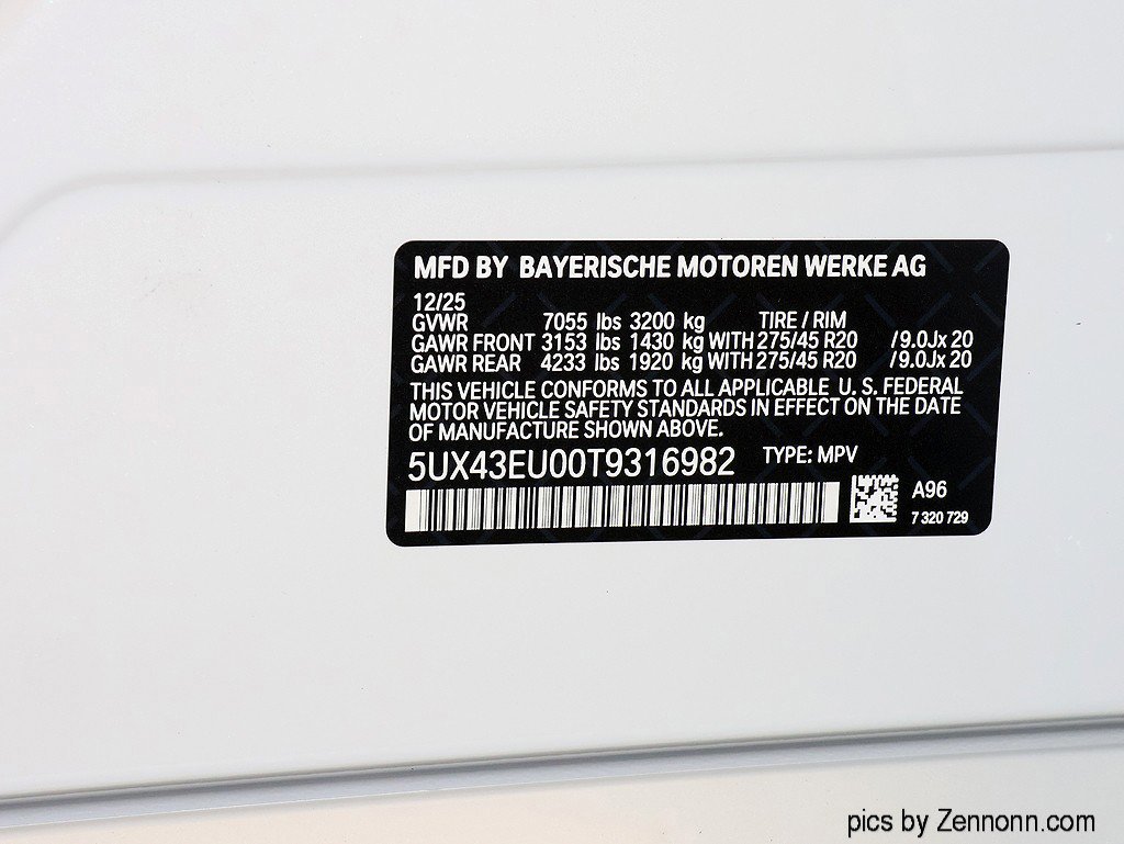 Used 2026 BMW X5 xDrive50e w/ M Sport Package AWD/4WD image 14