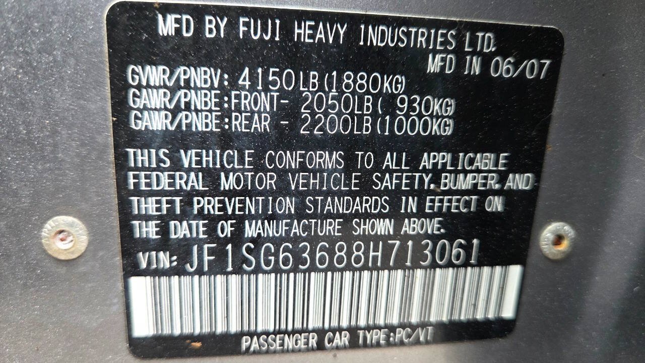 Used 2008 Subaru Forester 2.5X AWD/4WD image 50