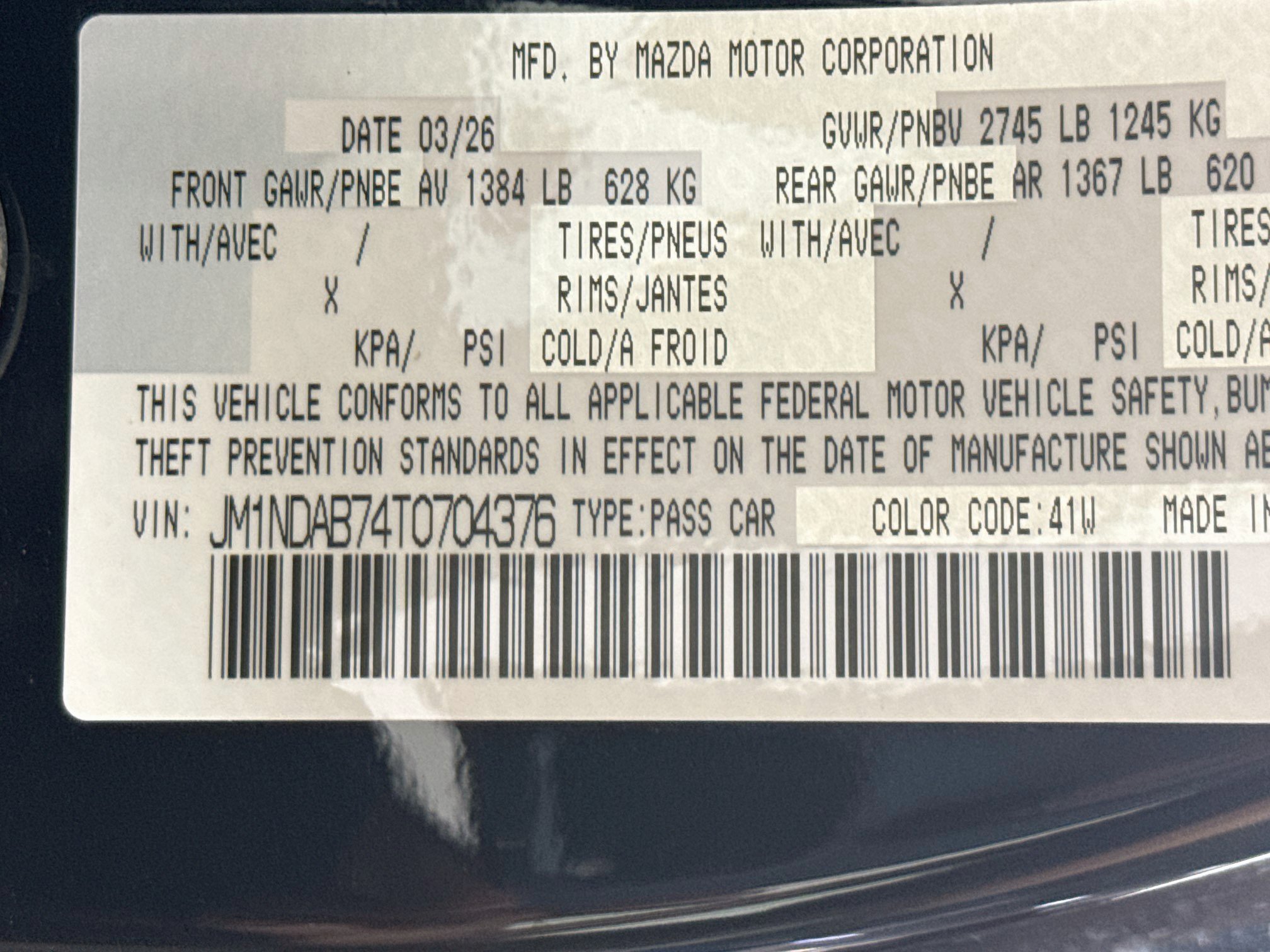 Used 2026 MAZDA MX-5 Miata Sport RWD image 32