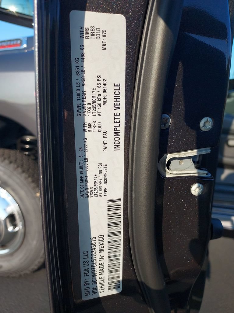 New 2026 RAM 3500 Tradesman w/ Chrome Appearance Group A AWD/4WD image 23