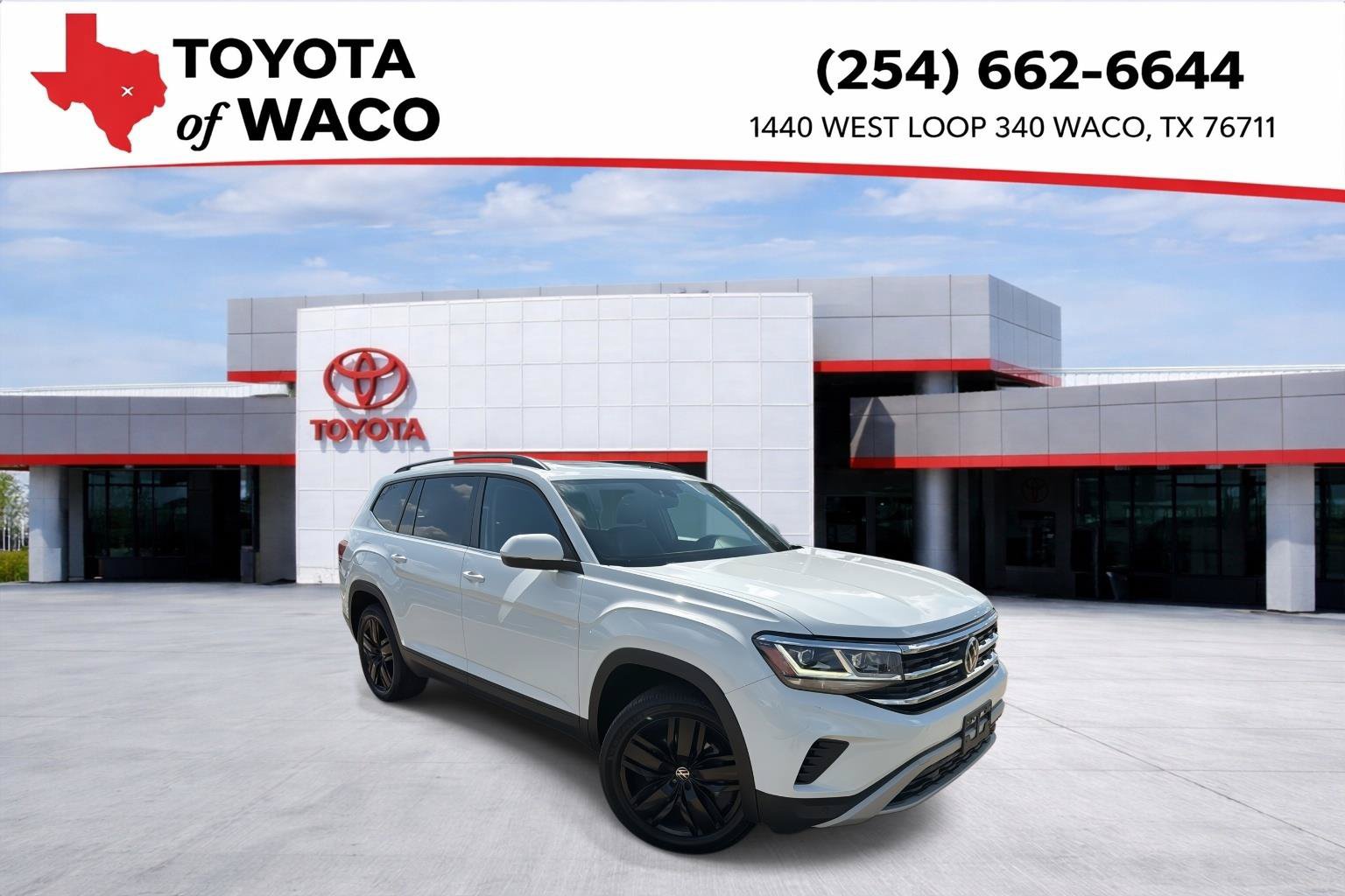 Used 2022 Volkswagen Atlas SE w/ Panoramic Sunroof Package FWD image 1