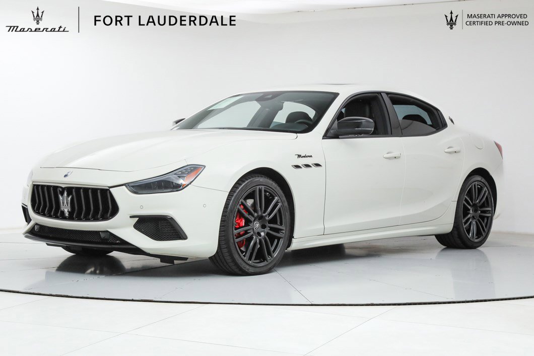Certified 2023 Maserati Ghibli Modena Q4 AWD/4WD image 1