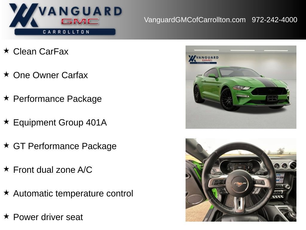 Used 2019 Ford Mustang GT Premium w/ GT Performance Package image 6