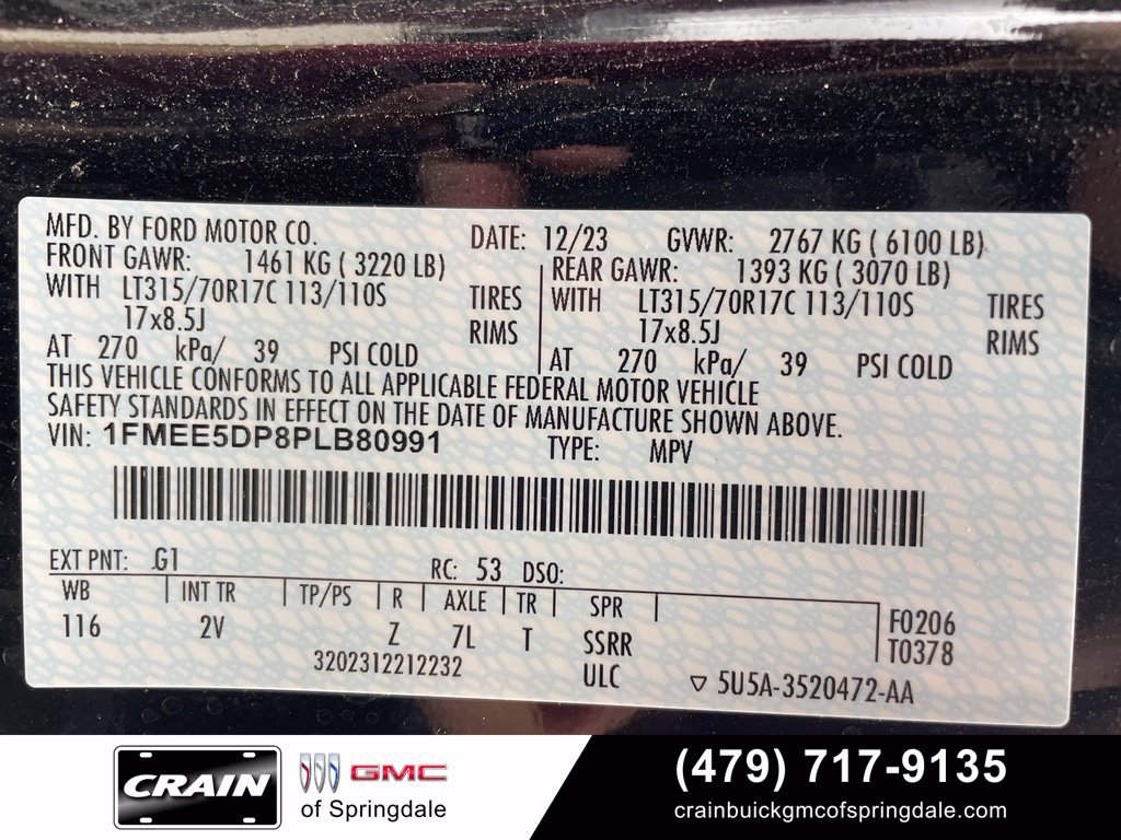 Used 2023 Ford Bronco Outer Banks w/ Sasquatch Package AWD/4WD image 32