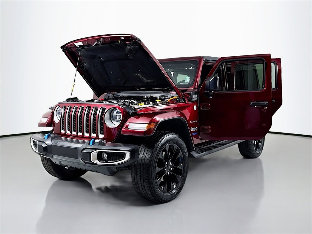 Used 2022 Jeep Wrangler Unlimited Sahara 4xe w/ Cold Weather Group image 24