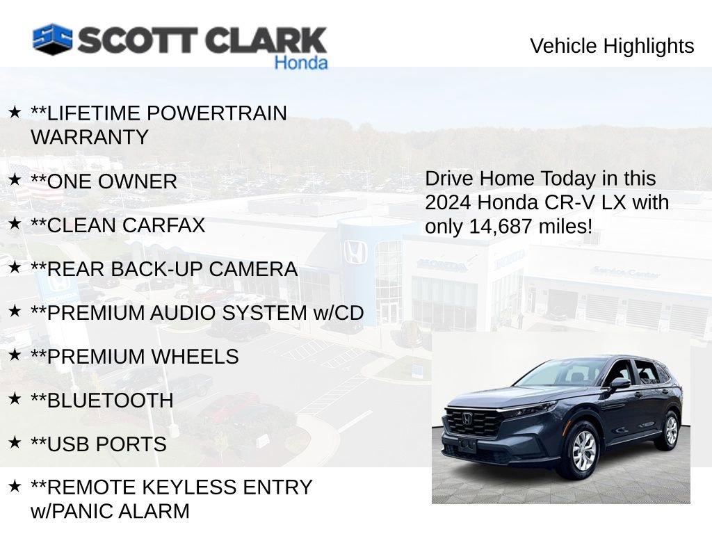 Used 2024 Honda CR-V LX image 11