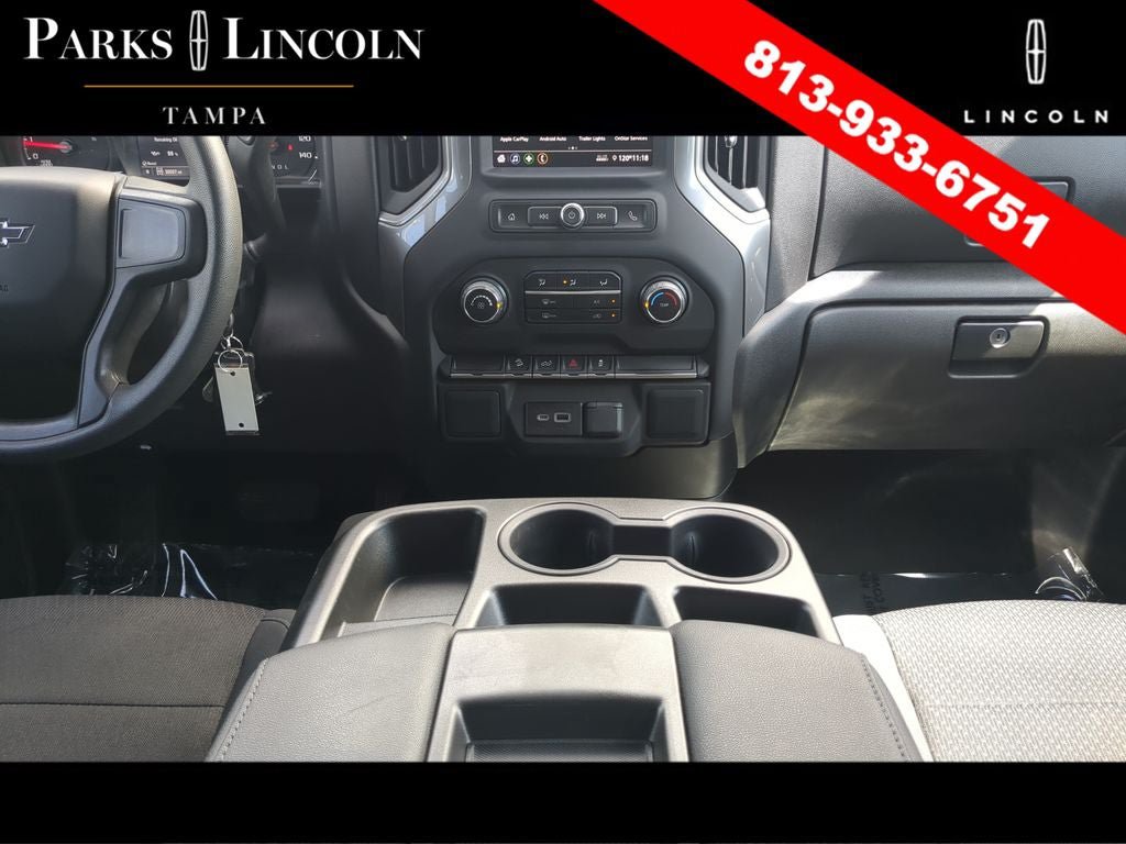 Used 2021 Chevrolet Silverado 1500 Custom Trail Boss w/ LPO, Dark Essentials Package AWD/4WD image 16