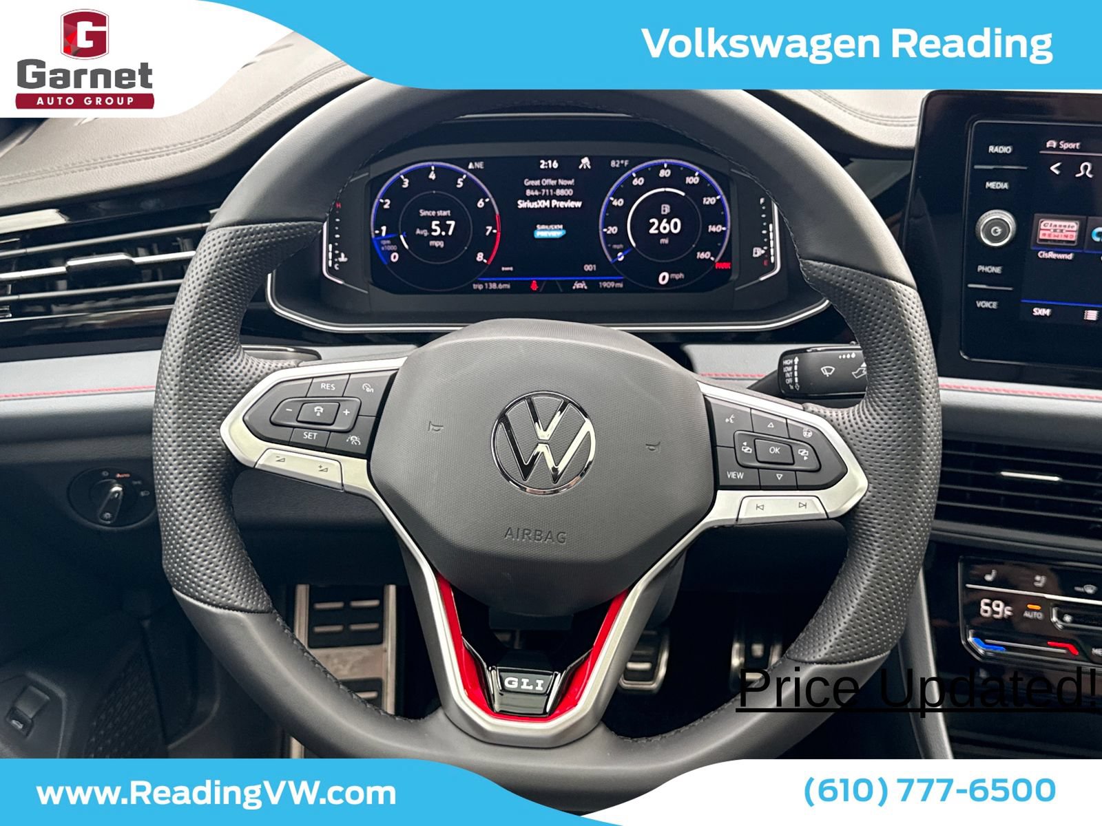 Used 2026 Volkswagen Jetta GLI Autobahn FWD image 14