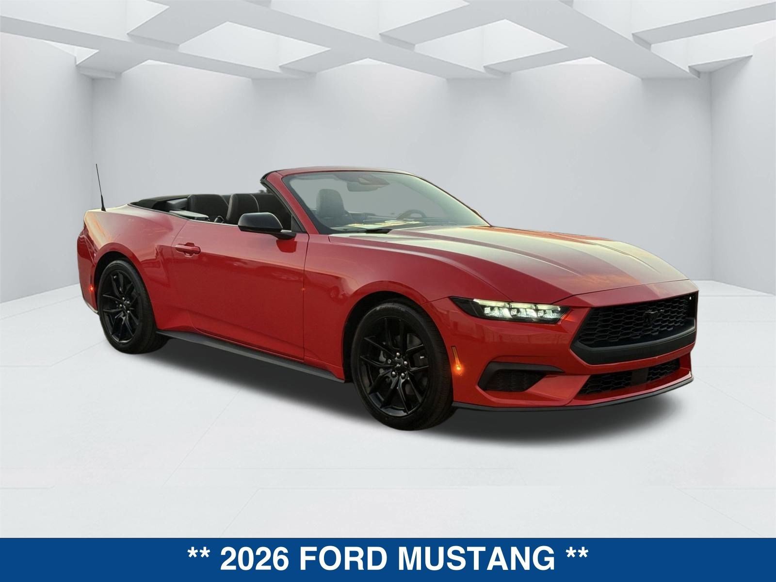 New 2026 Ford Mustang Convertible w/ Mustang Nite Pony Package video 2