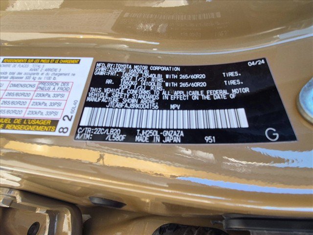 Used 2024 Toyota Land Cruiser w/ Premium Package AWD/4WD image 19