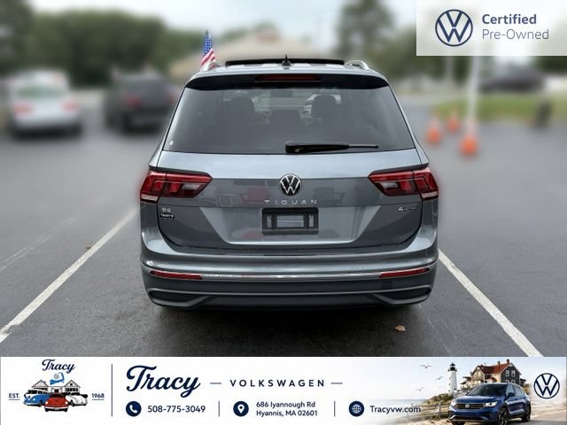 Certified 2023 Volkswagen Tiguan SE w/ Panoramic Sunroof Package AWD/4WD image 7