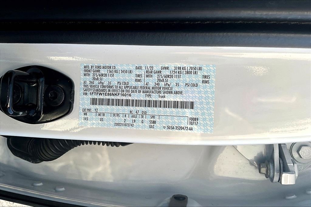 Used 2022 Ford F150 XLT w/ Equipment Group 302A High image 21