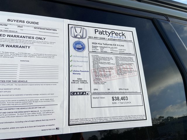Used 2024 Kia Telluride EX X-Line image 5