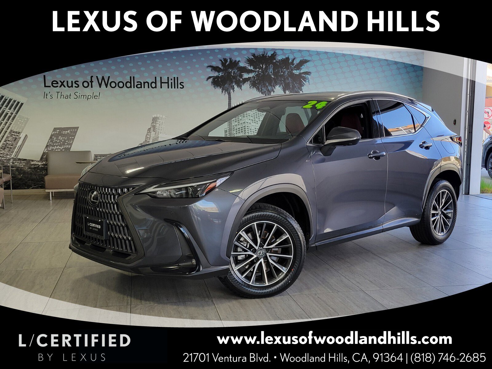 Used 2024 Lexus NX 350 AWD w/ Vision Package image 1