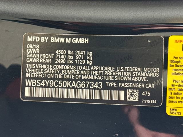 Used 2019 BMW M4 Coupe image 20